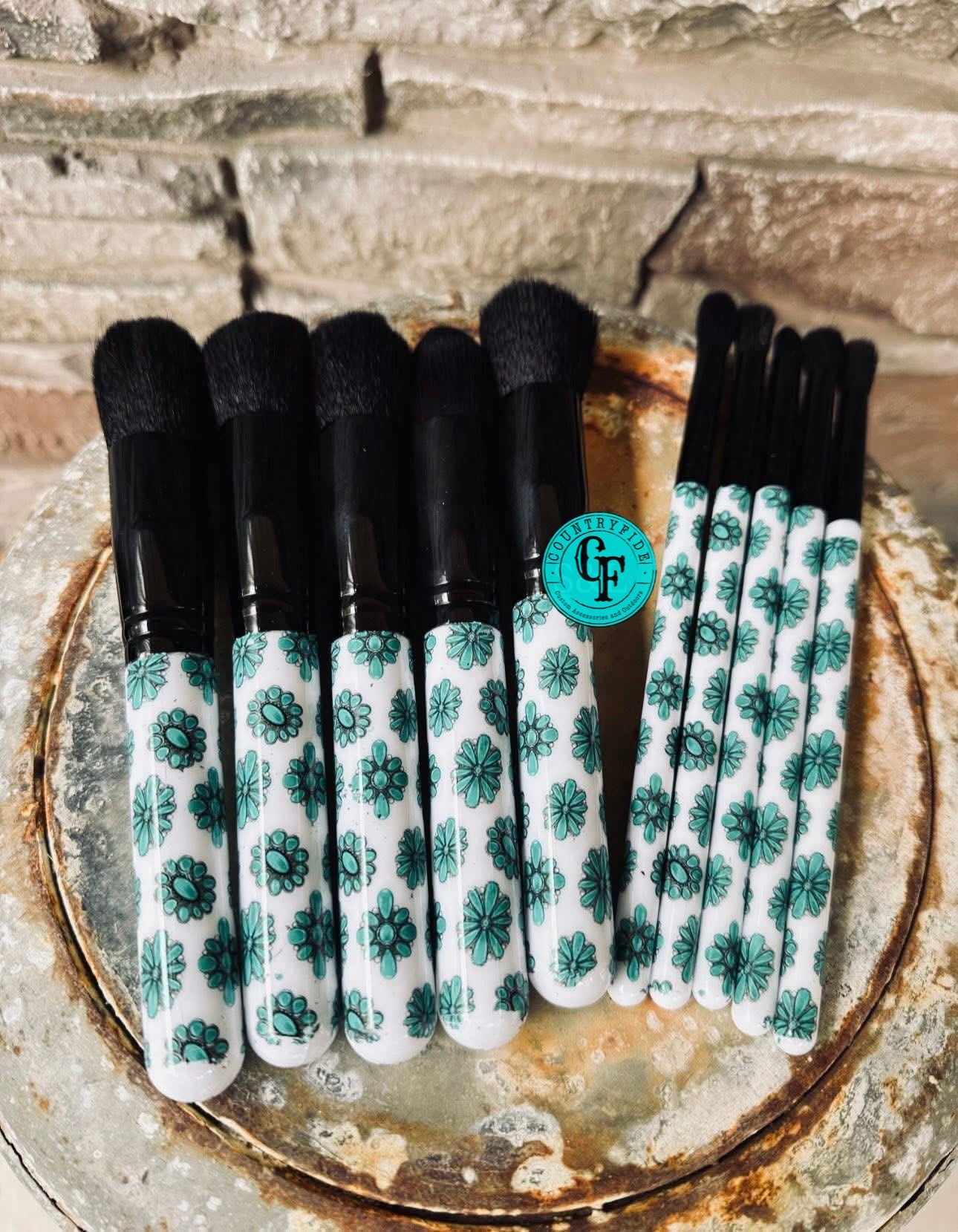 10pc Make Up Brush Sets - CountryFide Custom Accessories and Outdoors