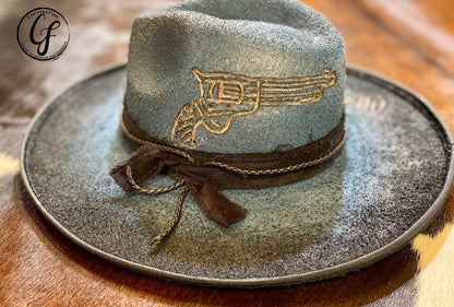 OUTLAW FEDORA - CountryFide Custom Accessories and Outdoors