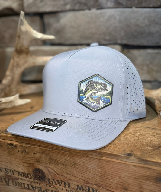 BASS SIDE PATCH WATER RESISTANT CAP
