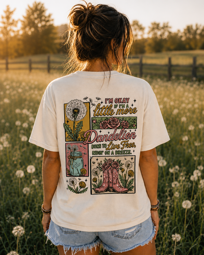 COUNTRY DANDELION COMFORT TEE