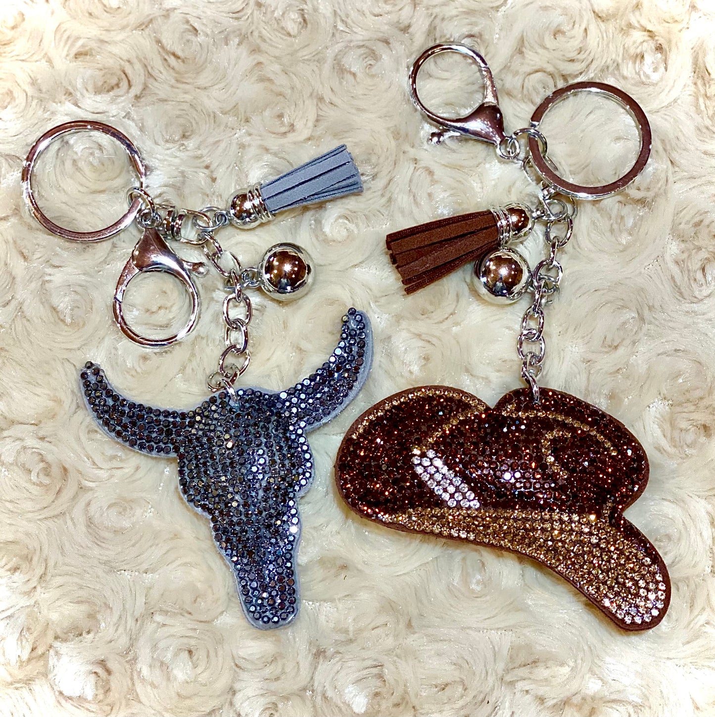 BLINGN’ COWGIRL KEYCHAINS - CountryFide Custom Accessories and Outdoors