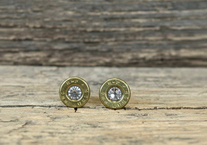 9mm Silver Stud Earrings - CountryFide Custom Accessories and Outdoors