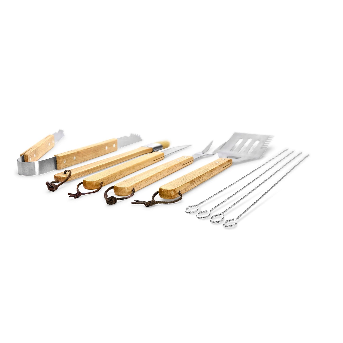 BBQ GRILL SET WTH WOOD CASE - CUSTOMIZABLE