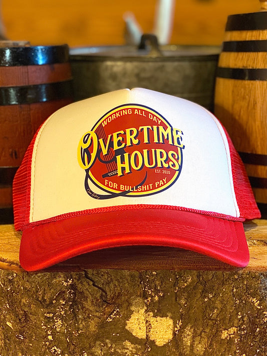 OVERTIME HOURS FOAM FRONT - CountryFide Custom Accessories and Outdoors