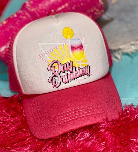 DAY DRINKING FOAM FRONT CAP - CountryFide Custom Accessories and Outdoors