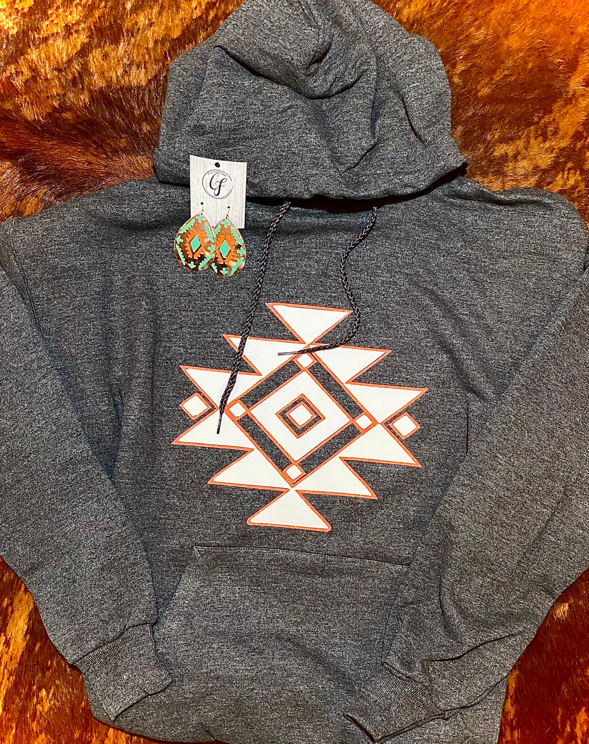 AZTEC HOODIE - CountryFide Custom Accessories and Outdoors