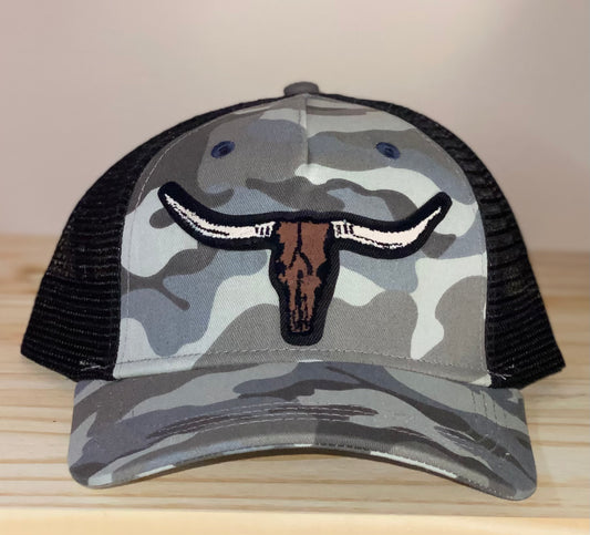 Chenille Patch Bull Hat - CountryFide Custom Accessories and Outdoors
