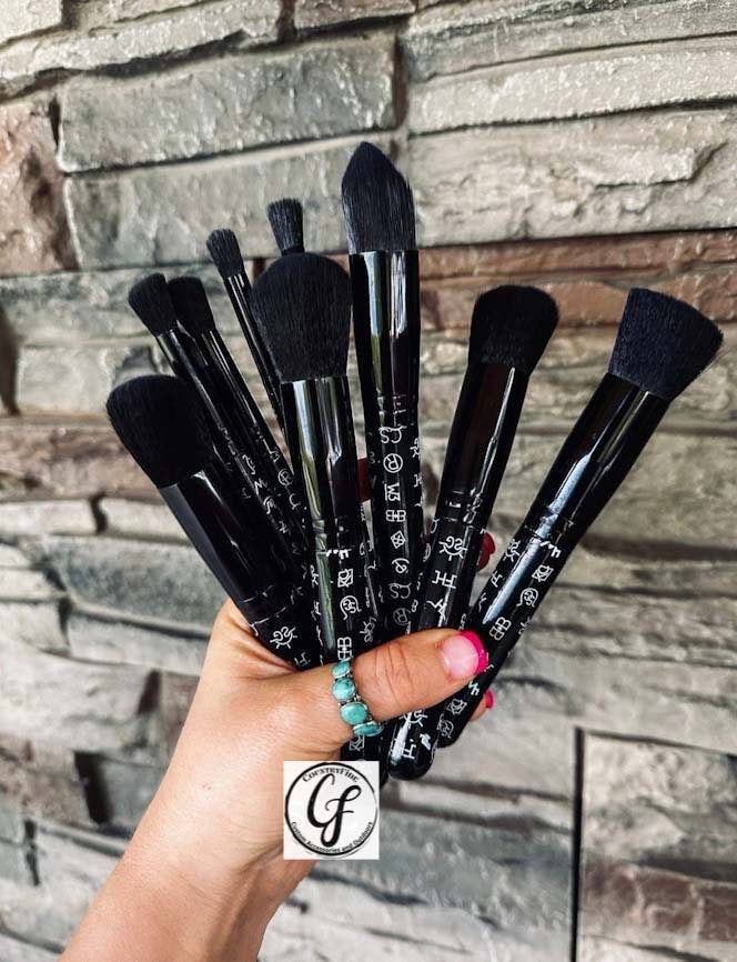 10pc Make Up Brush Sets