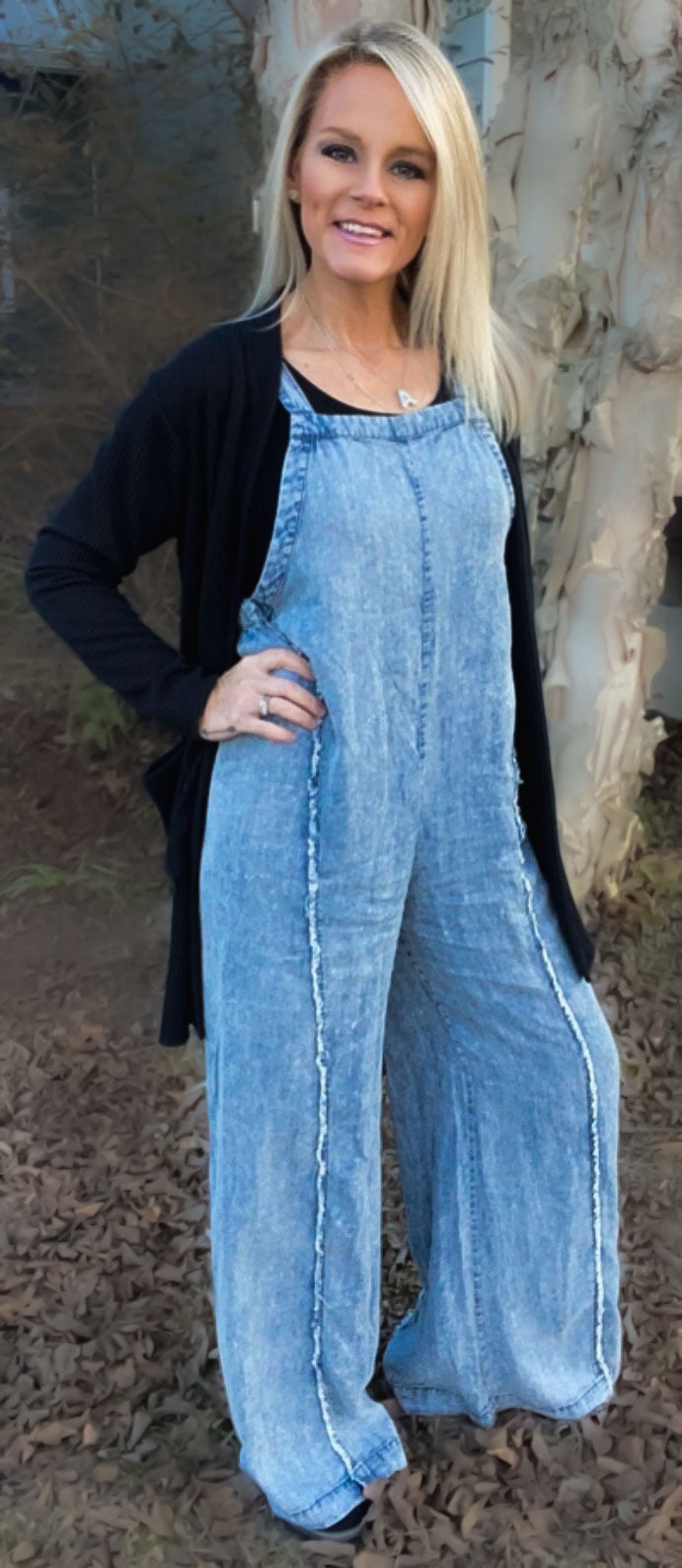 WASHED DENIM JUMPSUIT - CountryFide Custom Accessories and Outdoors