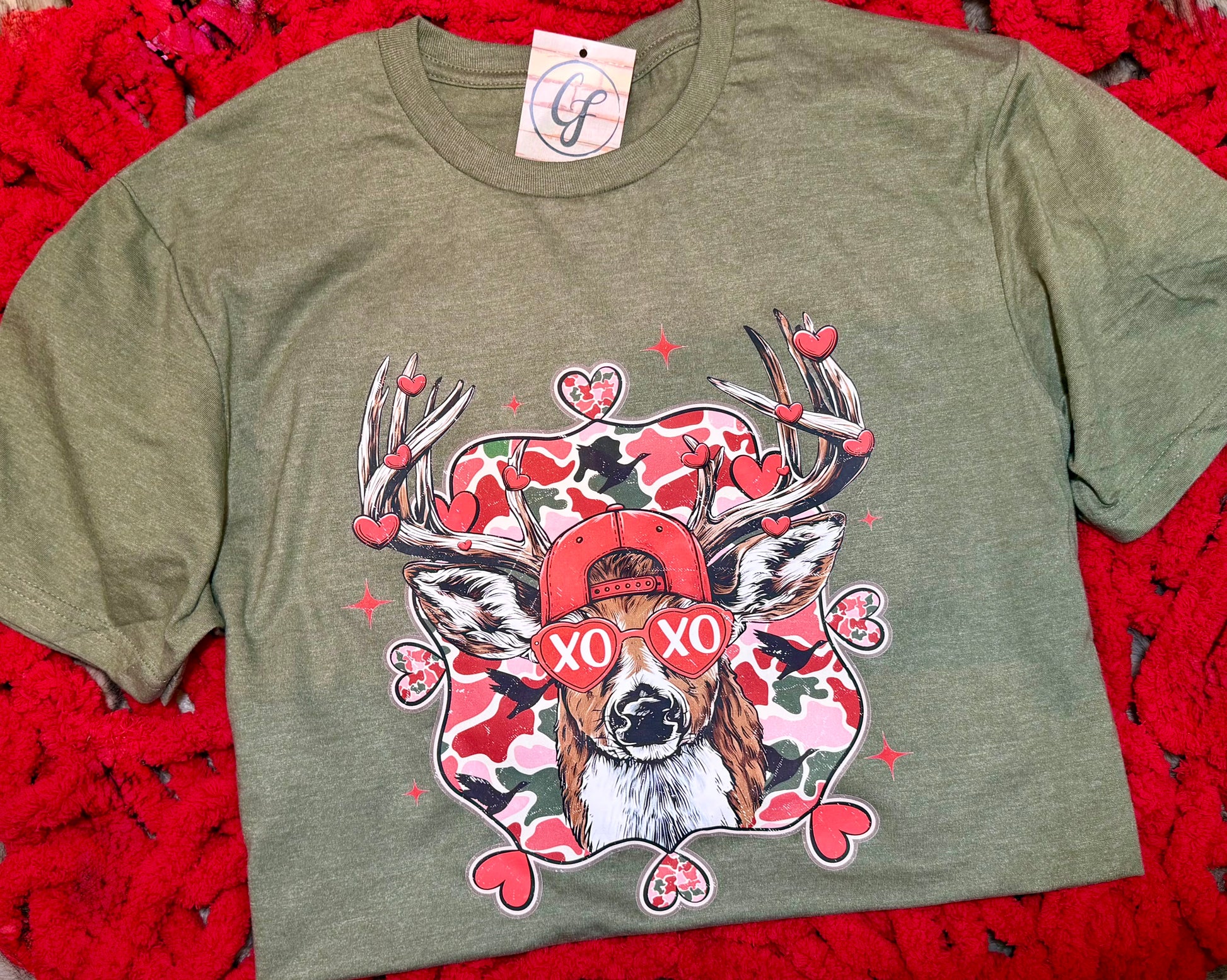 TROPHY BUCK VALENTINE TEE – CountryFide Custom Accessories and Outdoors