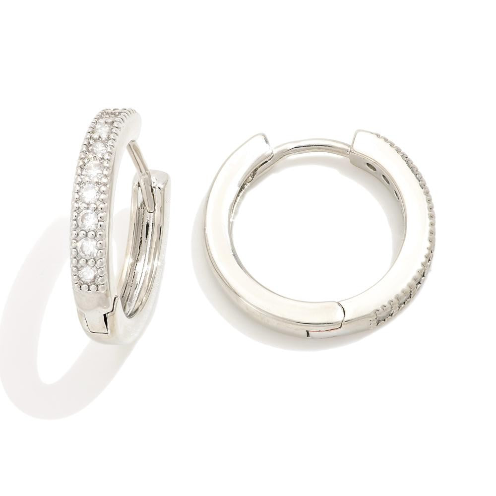Do Everything In Love Hoop Earrings