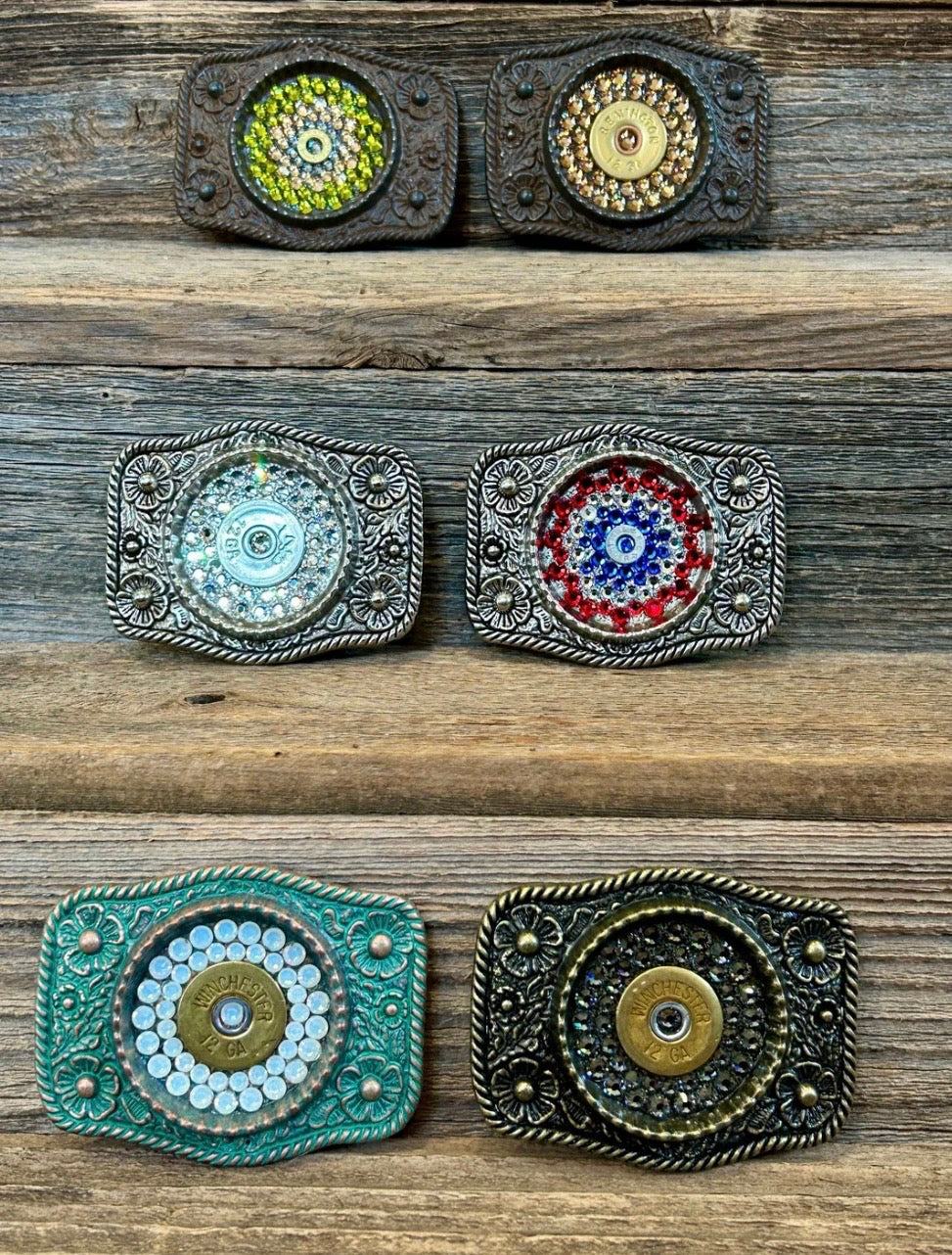 Floral Belt Buckle