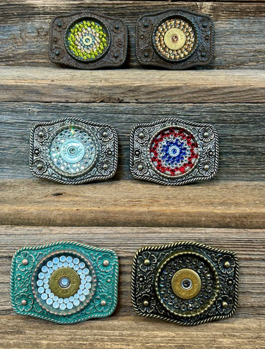 Floral Belt Buckle