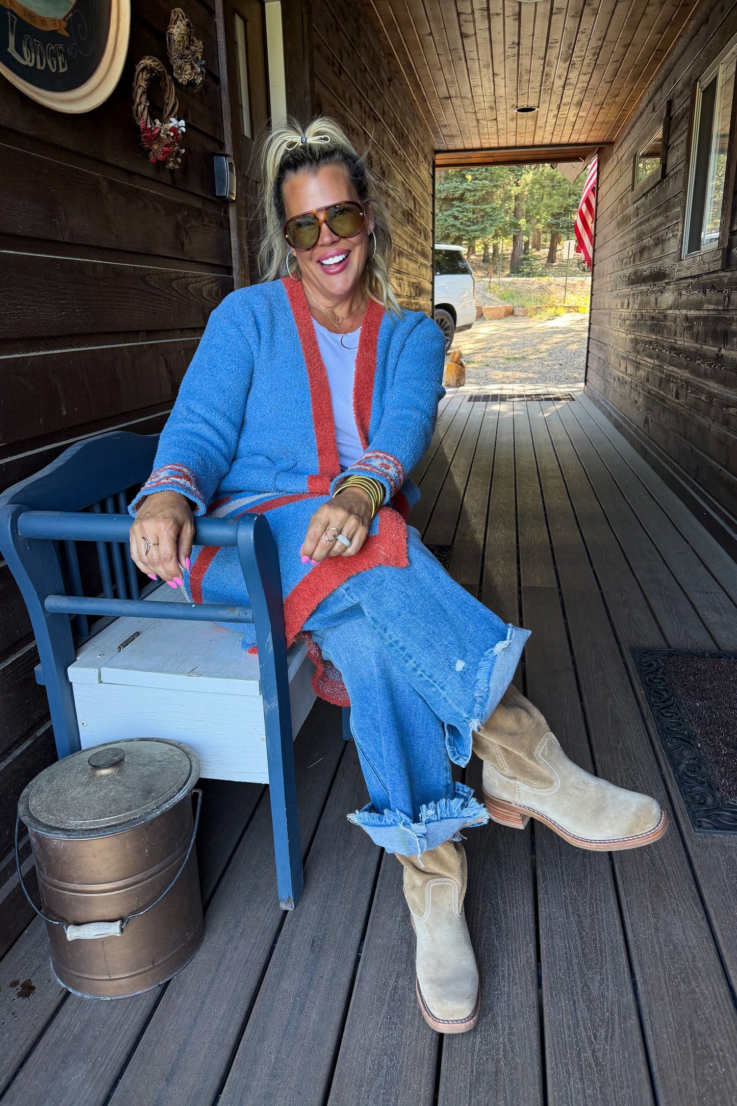 WESTERN CLOUD CARDIGAN