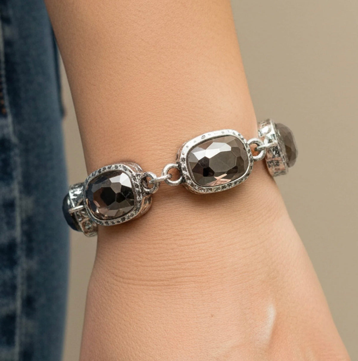 Crystal Bracelet - Black Diamond