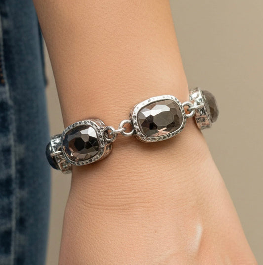Crystal Bracelet - Black Diamond