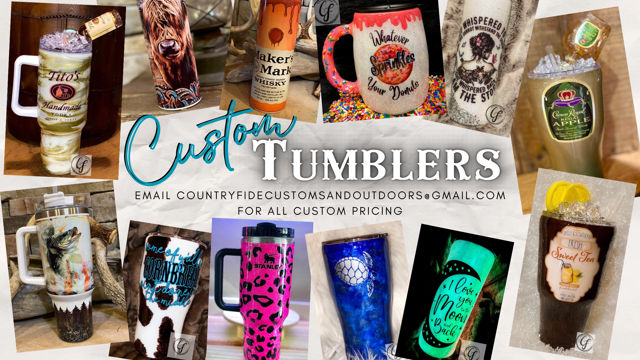 custom tumblers