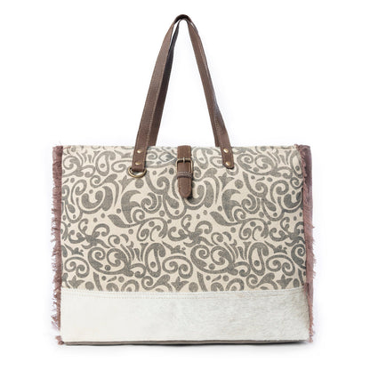 Floral Print Weekender Bag
