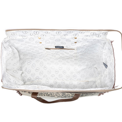 Floral Print Weekender Bag