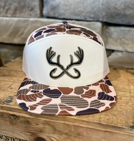 ANTLER AND HOOK CAP - CountryFide Custom Accessories and Outdoors