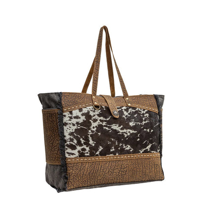 Asher Canvas And Hairon Bag - CountryFide Custom Accessories and Outdoors