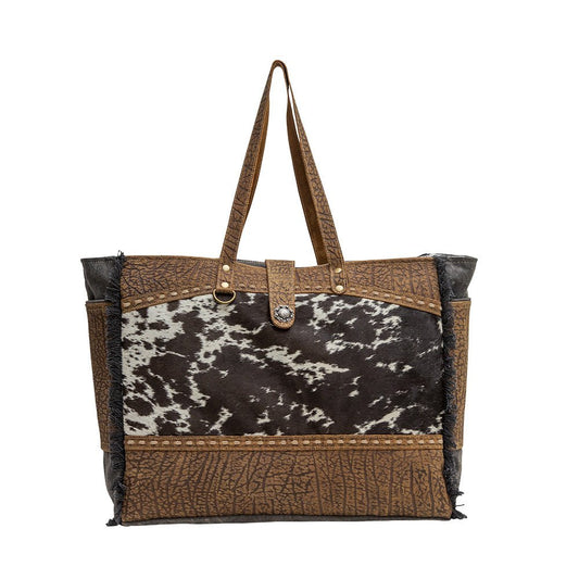 Asher Canvas And Hairon Bag - CountryFide Custom Accessories and Outdoors