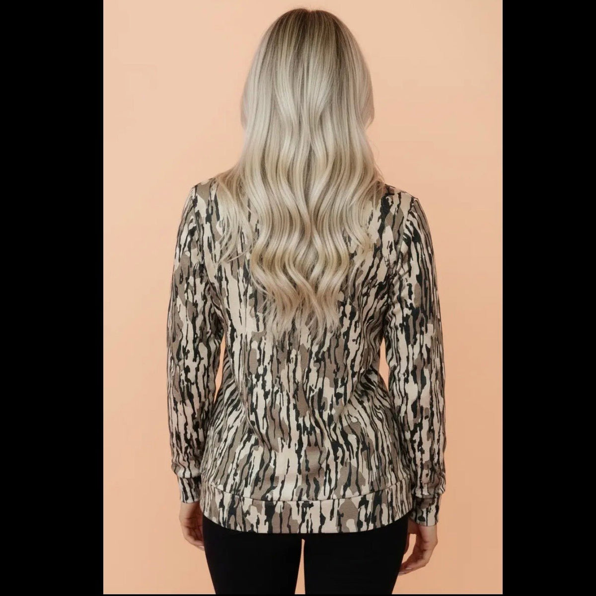 Bark Camo Qtr Zip Pullover - CountryFide Custom Accessories and Outdoors