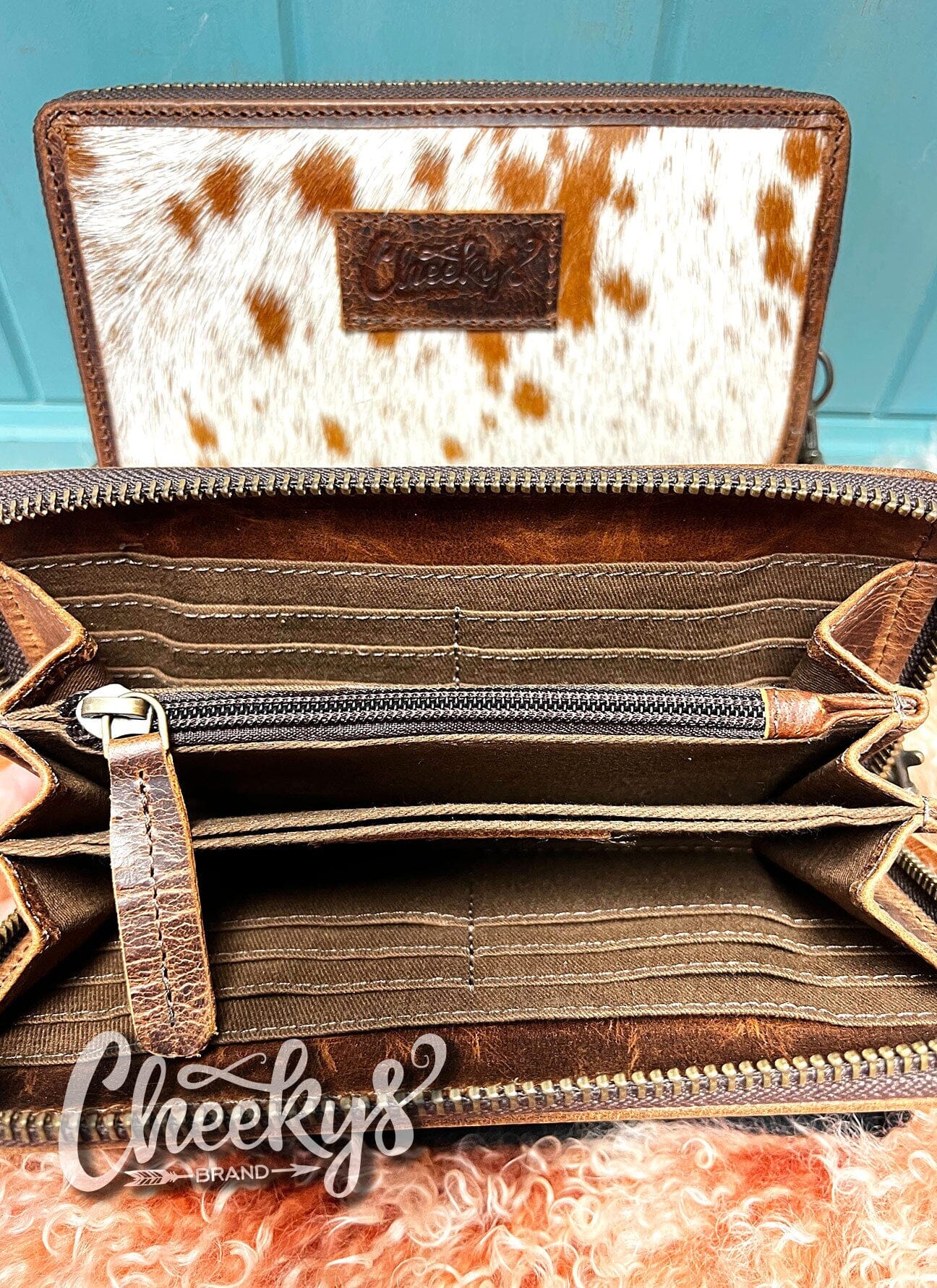 BETSY THE BROWN HOH CLUTCH/WALLET - CountryFide Custom Accessories and Outdoors