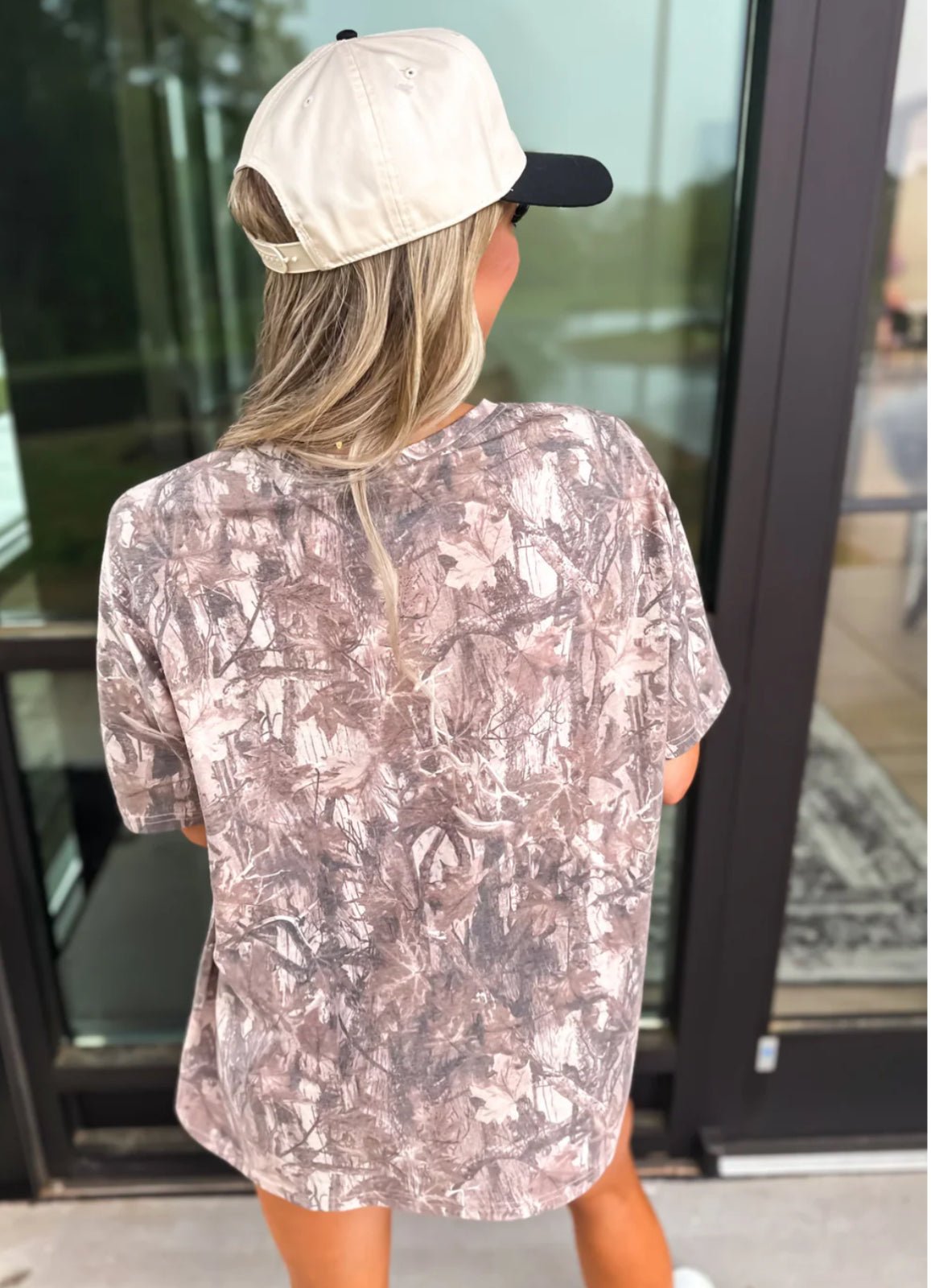 Birdie Dark Camo Oversized Tee - CountryFide Custom Accessories and Outdoors