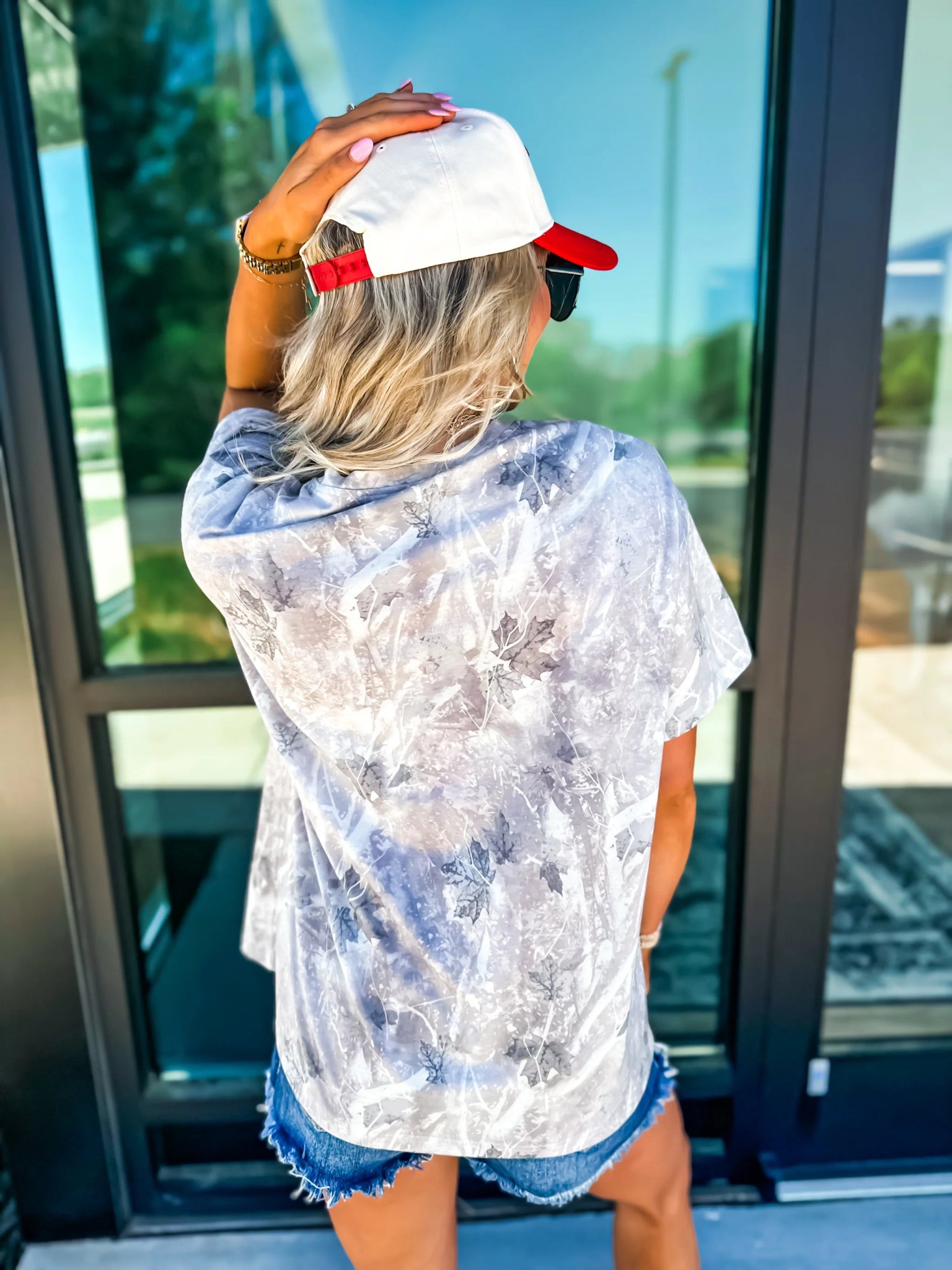 Birdie Iced Out Camo Oversized Tee - CountryFide Custom Accessories and Outdoors