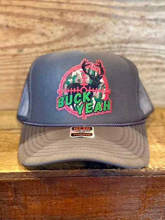 BUCK YEAH CAP - CountryFide Custom Accessories and Outdoors