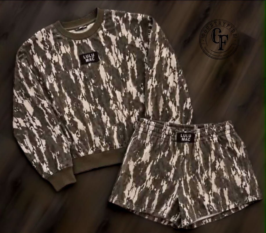 CAMO COTTON LOUNGE SET - CountryFide Custom Accessories and Outdoors
