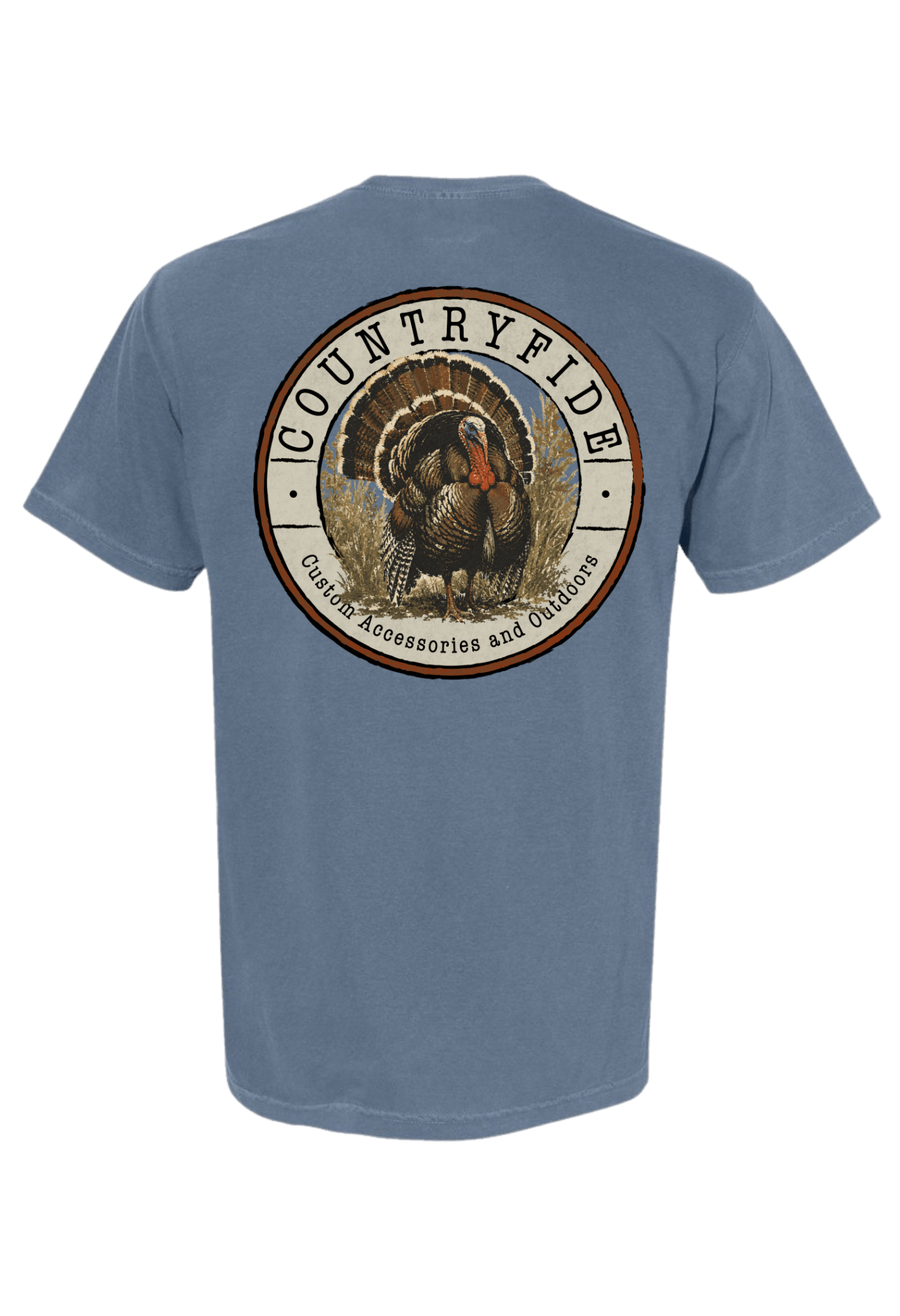 CF TURKEY HUNTING COMFORT COLORS POCKET TEE (Copy) - CountryFide Custom Accessories and Outdoors