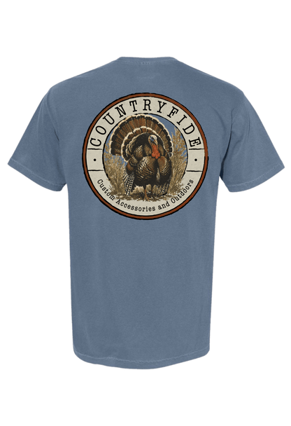 CF TURKEY HUNTING COMFORT COLORS POCKET TEE (Copy) - CountryFide Custom Accessories and Outdoors