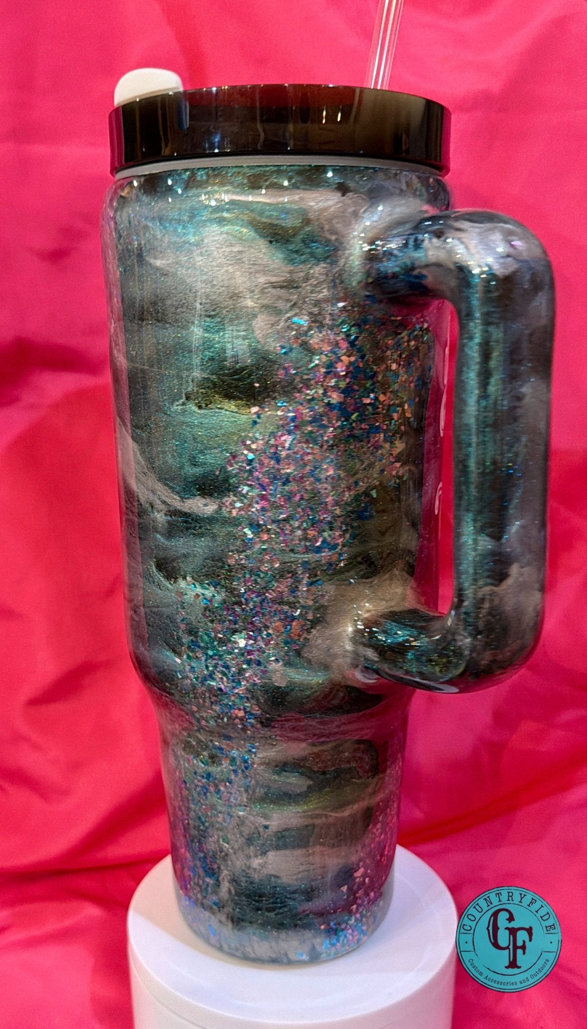 CLEARING YOUR BATH TUMBLER (40oz) - CountryFide Custom Accessories and Outdoors