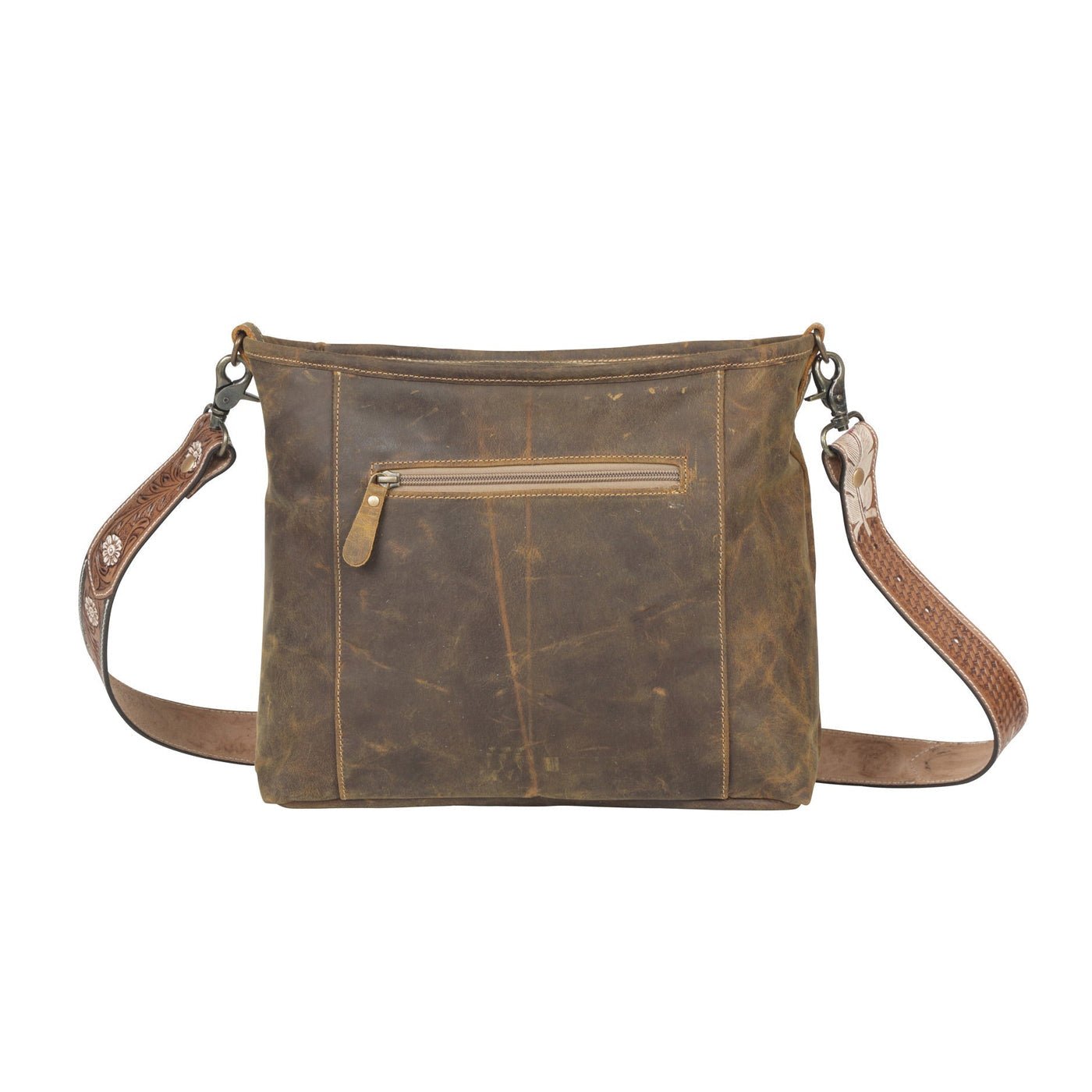 Cornell Rose Leather & Hairon Bag by Myra - CountryFide Custom Accessories and Outdoors