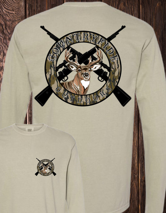 DEER HUNTING SEASON CF OUTDOORS TEE - EXCLUSIVE 2024/25 - CountryFide Custom Accessories and Outdoors