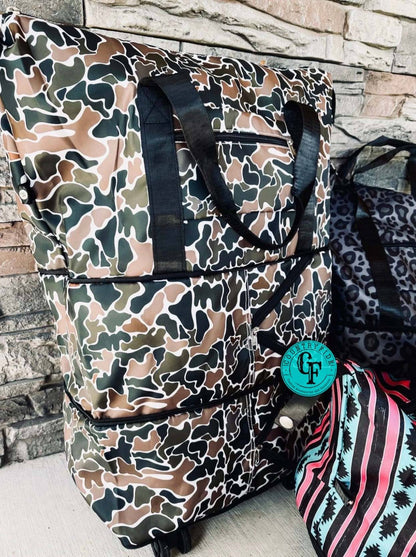 DUCK CAMO Expandable Large Capacity Duffel Bag - CountryFide Custom Accessories and Outdoors