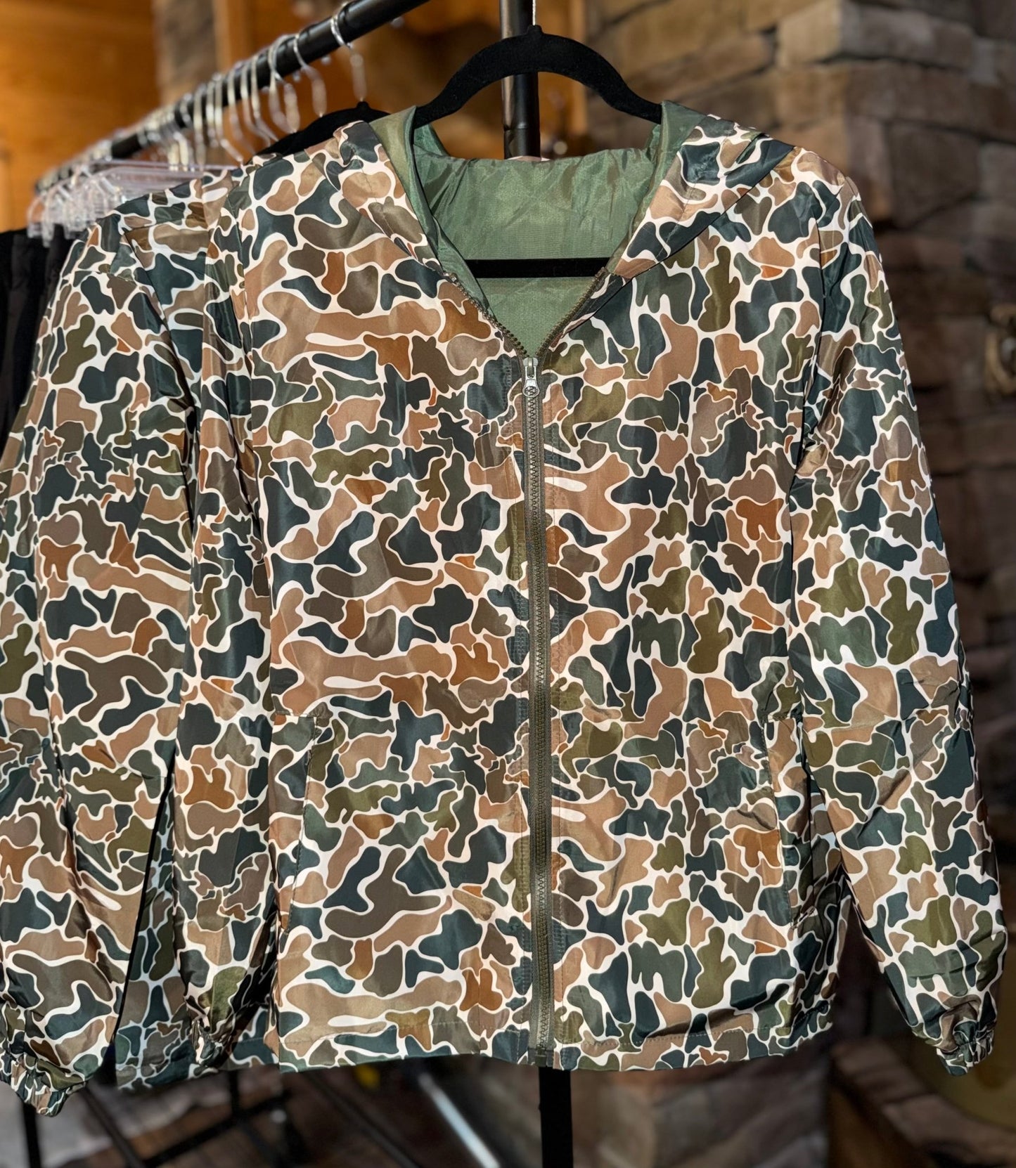 DUCK CAMO WINDBREAKER JACKET - CountryFide Custom Accessories and Outdoors