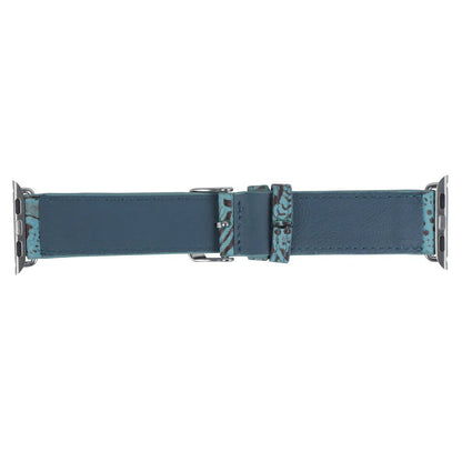 Fister Turquoise Leather Watch Band - CountryFide Custom Accessories and Outdoors