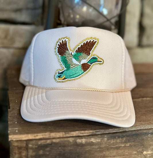 FLASHY DUCK TRUCKER CAP - CountryFide Custom Accessories and Outdoors