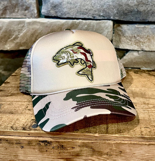 FLASHY FISH CAP - CountryFide Custom Accessories and Outdoors