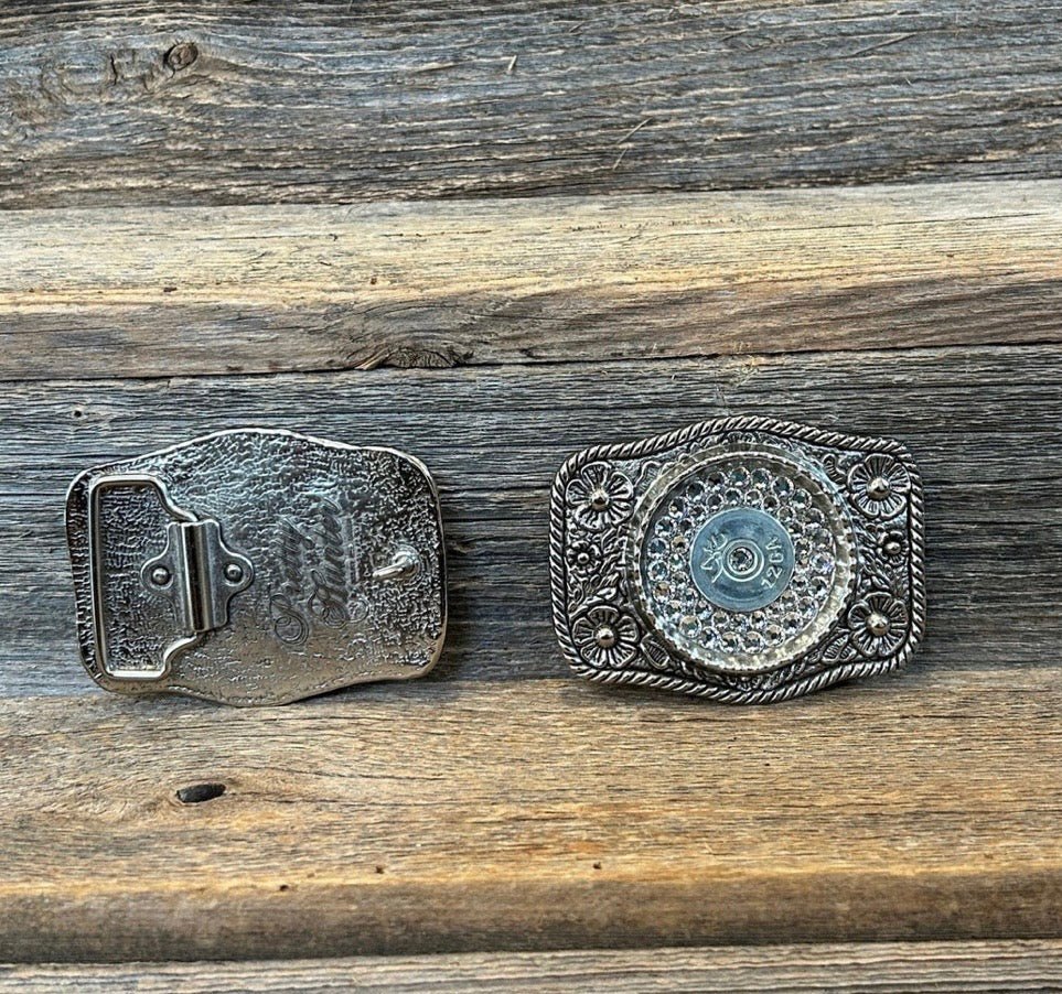 Floral Belt Buckle - CountryFide Custom Accessories and Outdoors