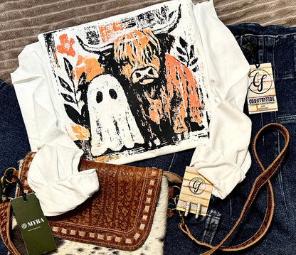 GHOST AND HIGHLAND LONG SLEEVE TEE - CountryFide Custom Accessories and Outdoors