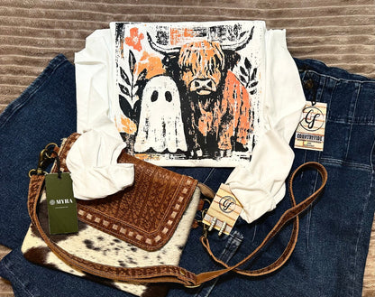 GHOST AND HIGHLAND LONG SLEEVE TEE - CountryFide Custom Accessories and Outdoors