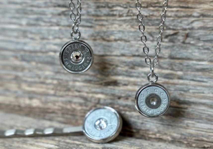 Gold Rush Single Shot Necklace - Gold and Silver - CountryFide Custom Accessories and Outdoors
