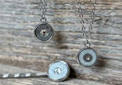 Gold Rush Single Shot Necklace - Gold and Silver - CountryFide Custom Accessories and Outdoors
