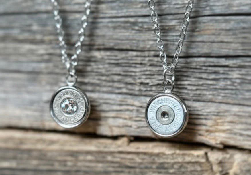 Gold Rush Single Shot Necklace - Gold and Silver - CountryFide Custom Accessories and Outdoors