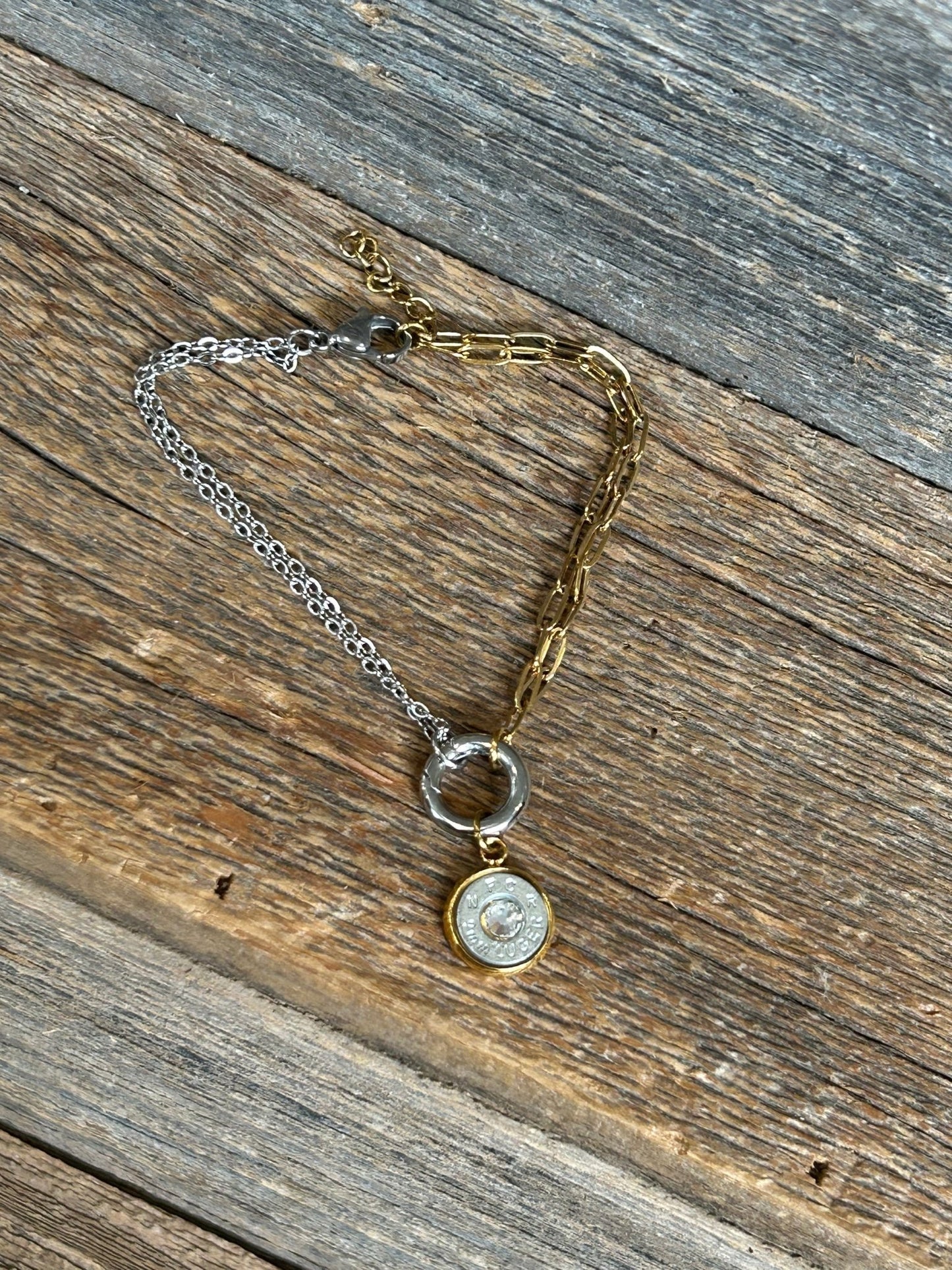 Gold Rush Two-Tone Mixed Metals Bracelet - CountryFide Custom Accessories and Outdoors