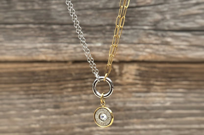 Gold Rush Two-Tone Mixed Metals Necklace - CountryFide Custom Accessories and Outdoors